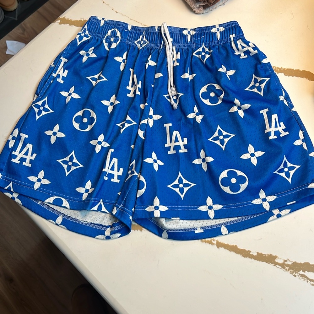 Bravest studios 2021 LA shorts royal blue